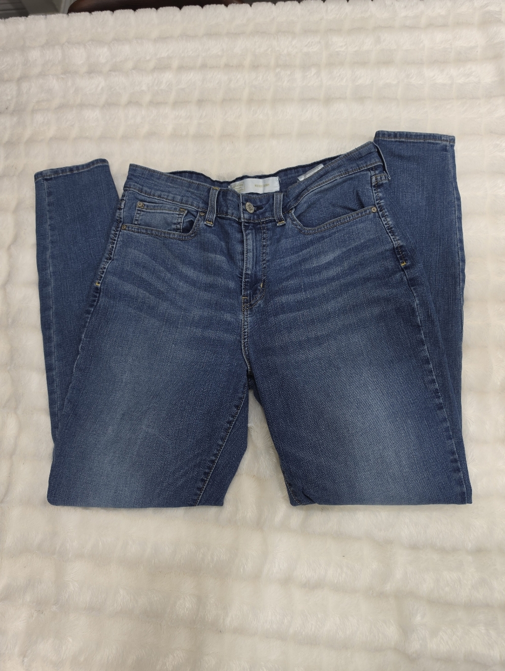 Signature Levi's Strauss Mid Rise Skinny Jeans Women size 12M